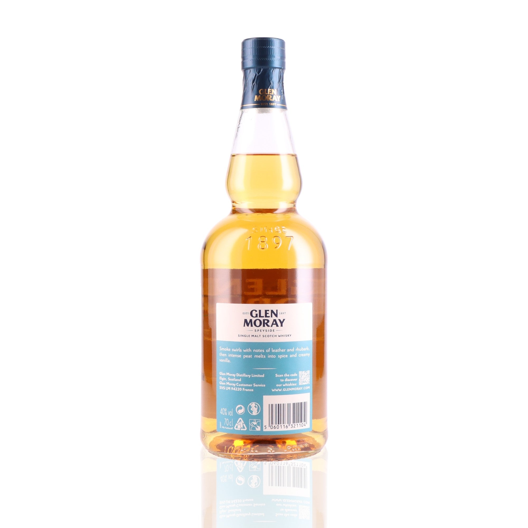 GLEN MORAY - The Explorer Peated - 40%