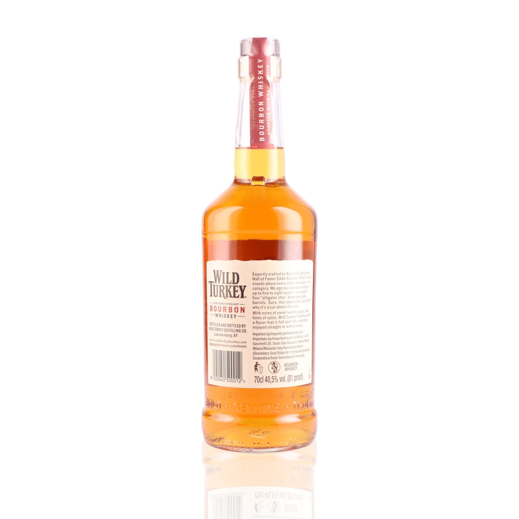 WILD TURKEY - 81 Proof - 40,5%
