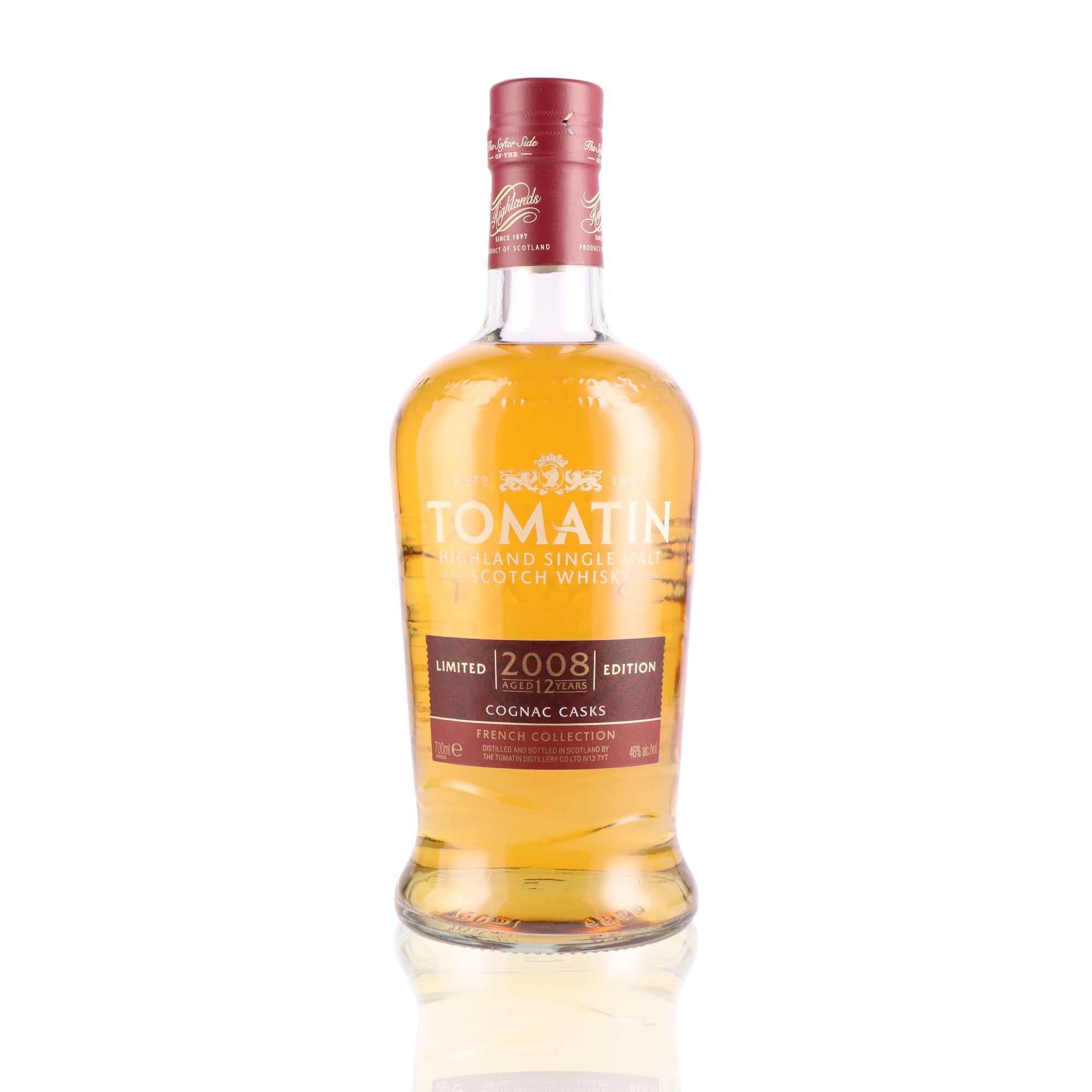 TOMATIN - 12 ans Cognac - 46%