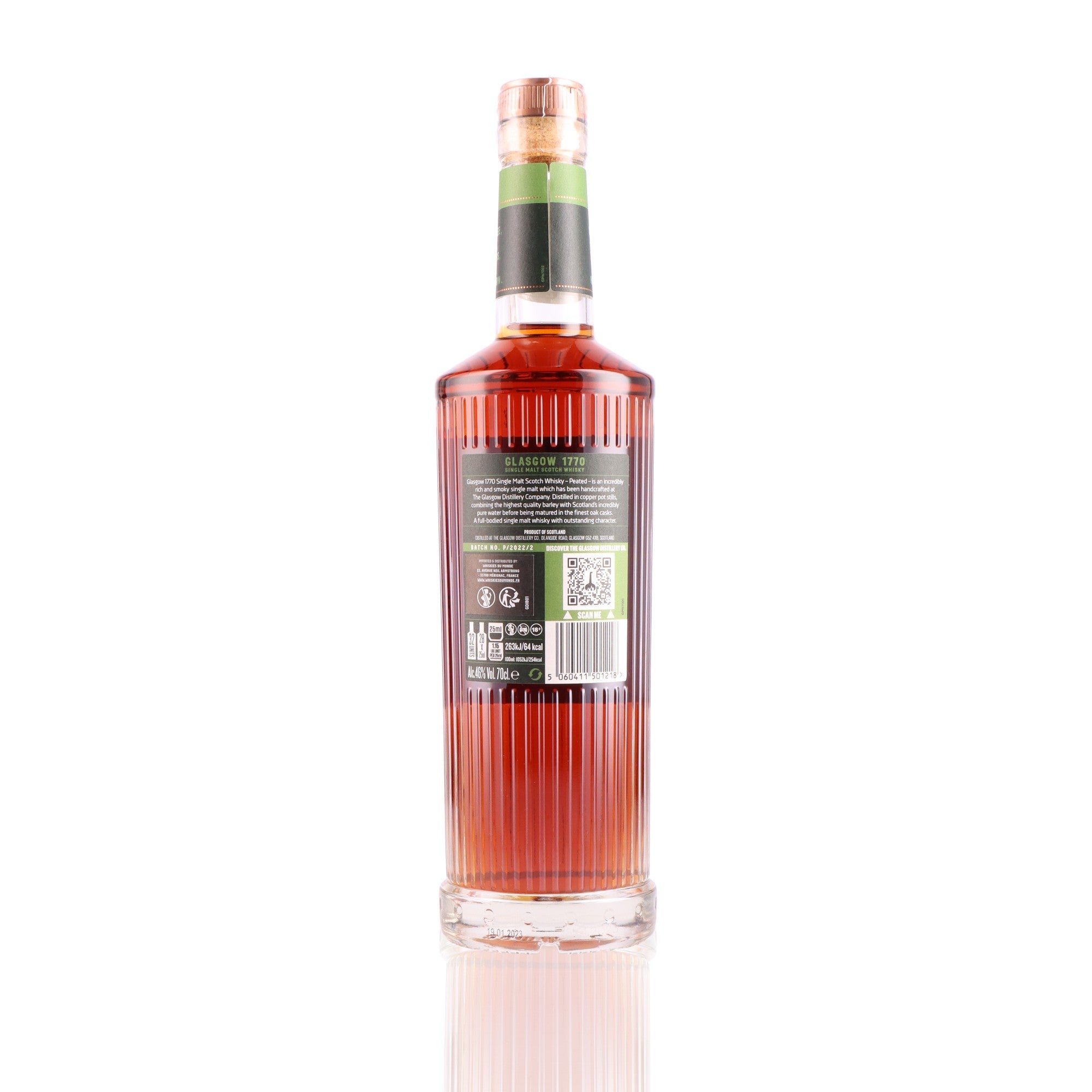 GLASGOW 1770 - Peated - 46%
