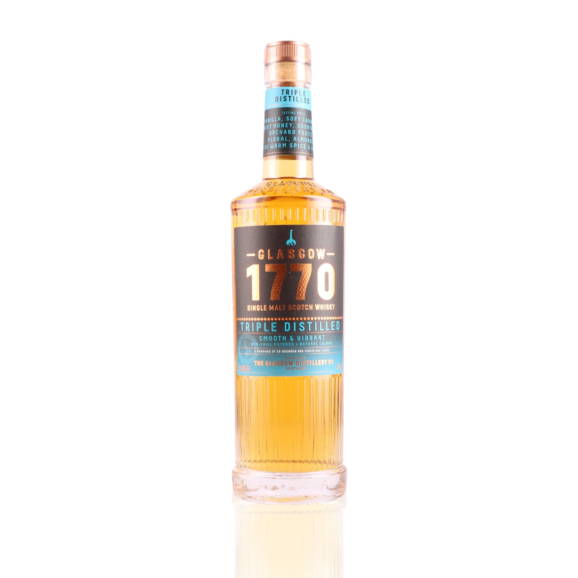 GLASGOW 1770 - Triple Distilled - 46%
