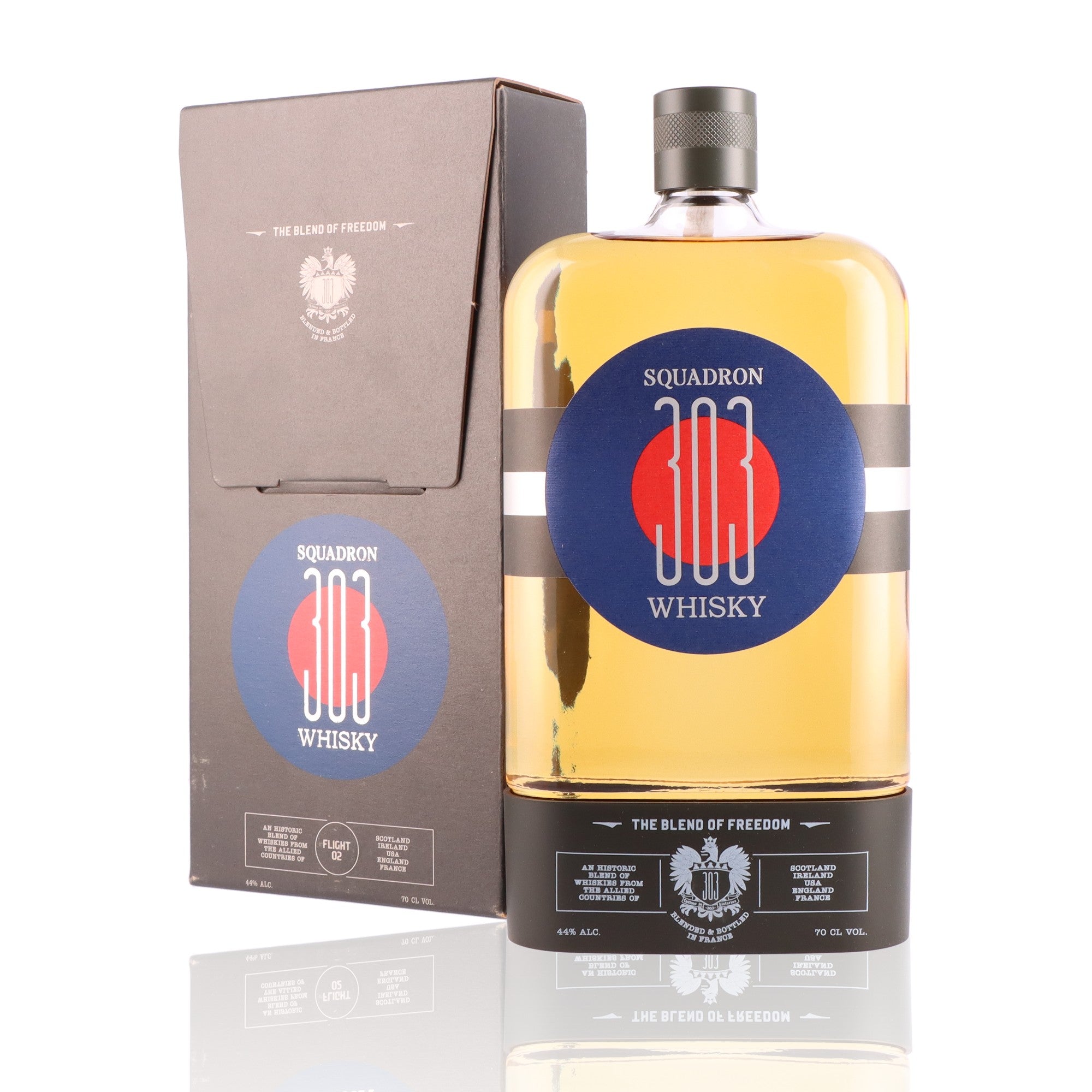 SQUADRON - The Blend of Freedom Flask - 44%