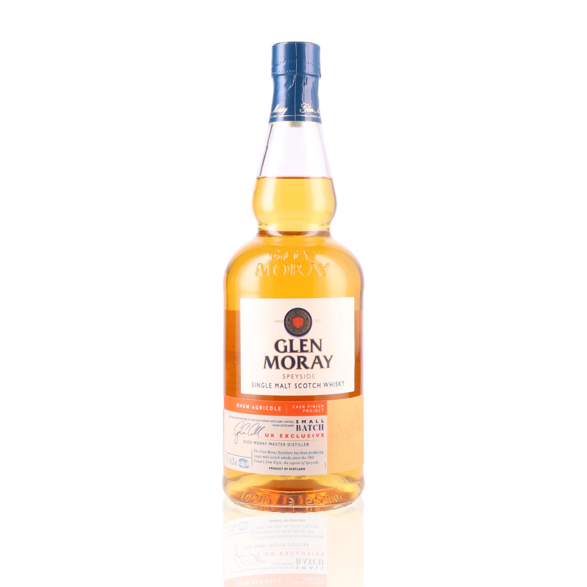 GLEN MORAY - Rhum Agricole Cask Finish - 46,3%