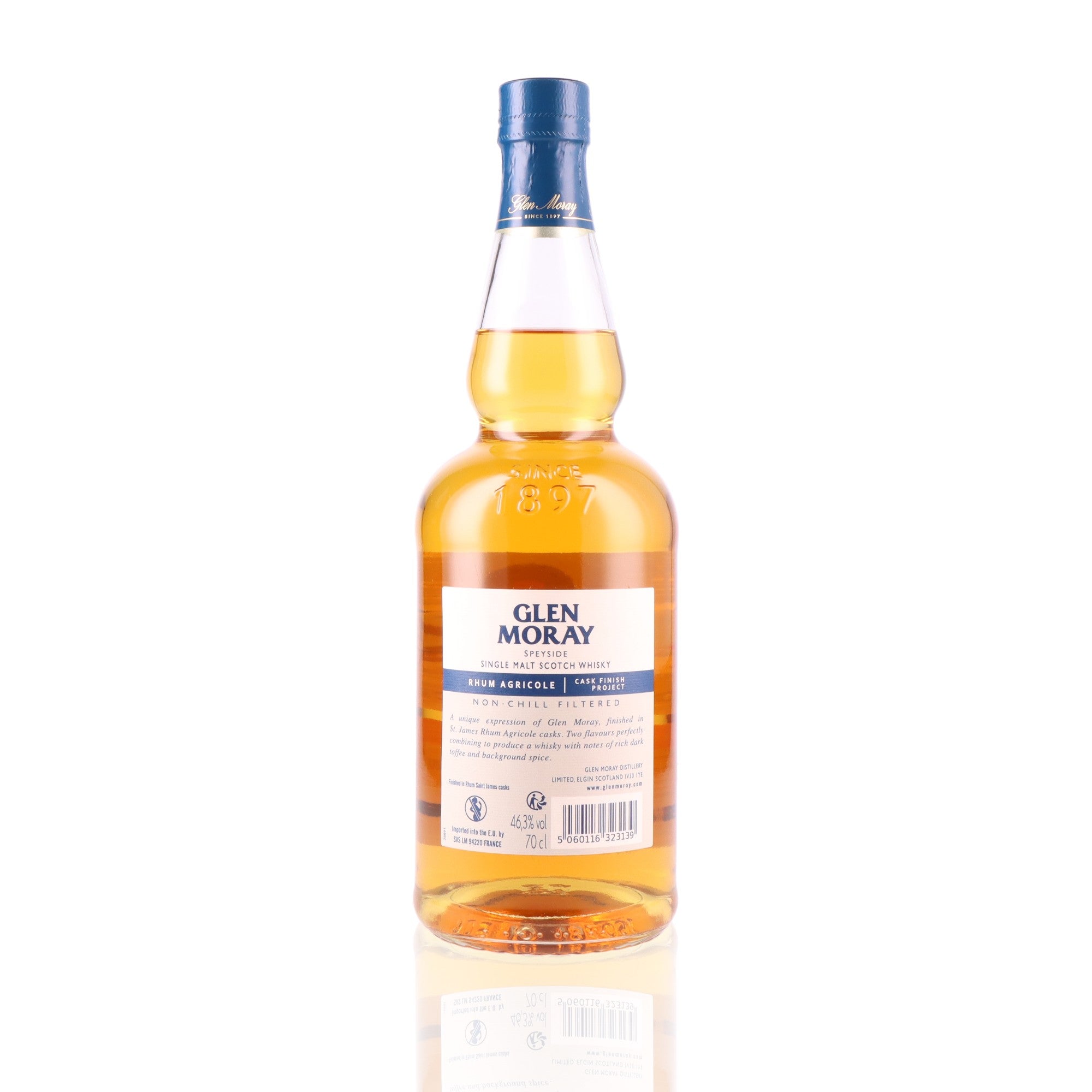GLEN MORAY - Rhum Agricole Cask Finish - 46,3%