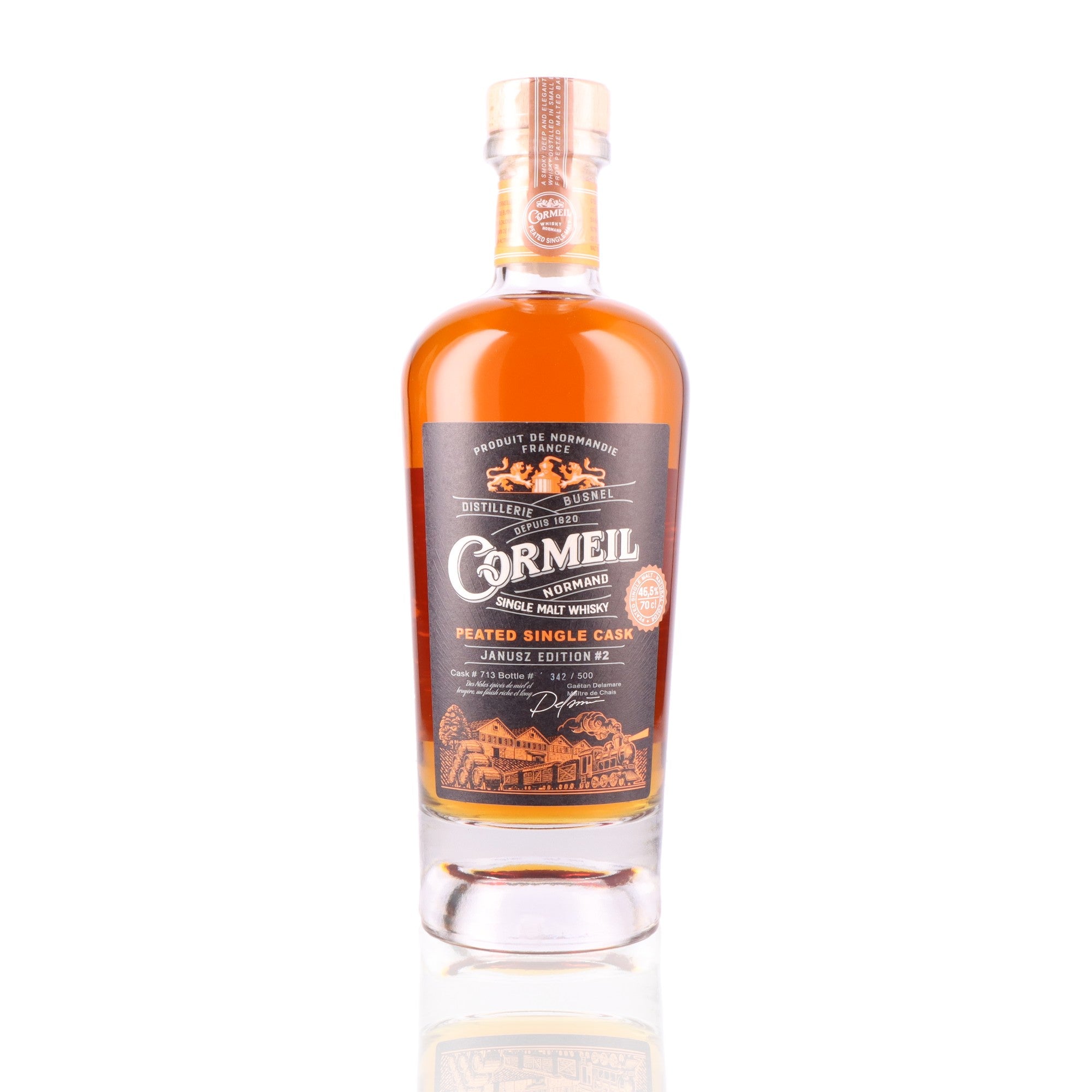 CORMEIL - Single Cask Tourbé - 46,5%