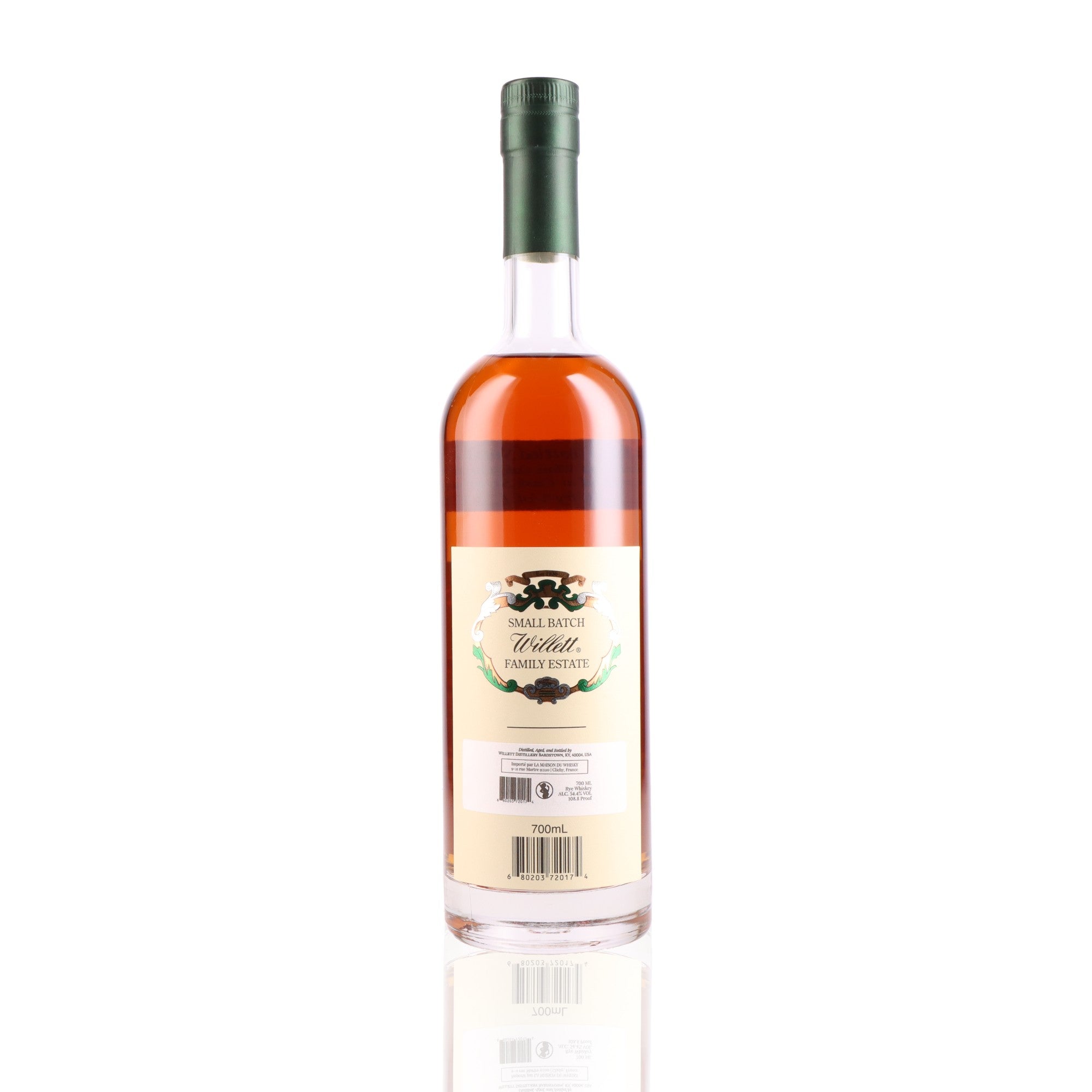 WILLETT - 4 ans Family Estate Small Batch Rye - 54,4%