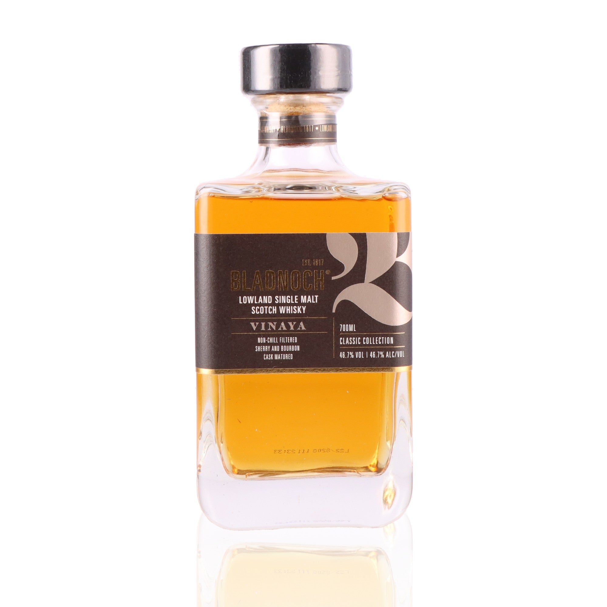 BLADNOCH - Coffret Vinaya + 2 Verres - 46,7%
