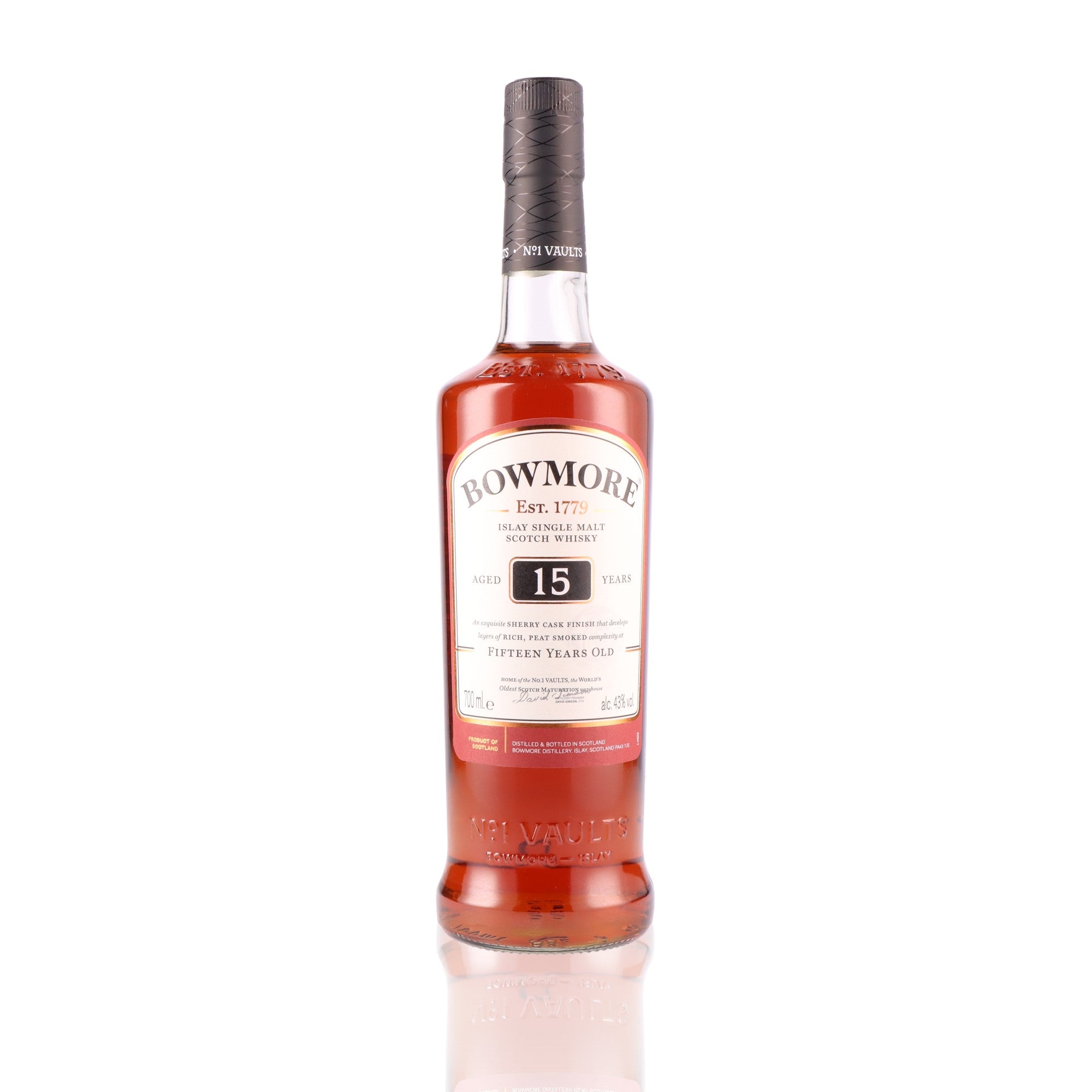 BOWMORE - Coffret 15 ans + 2 Verres - 43%