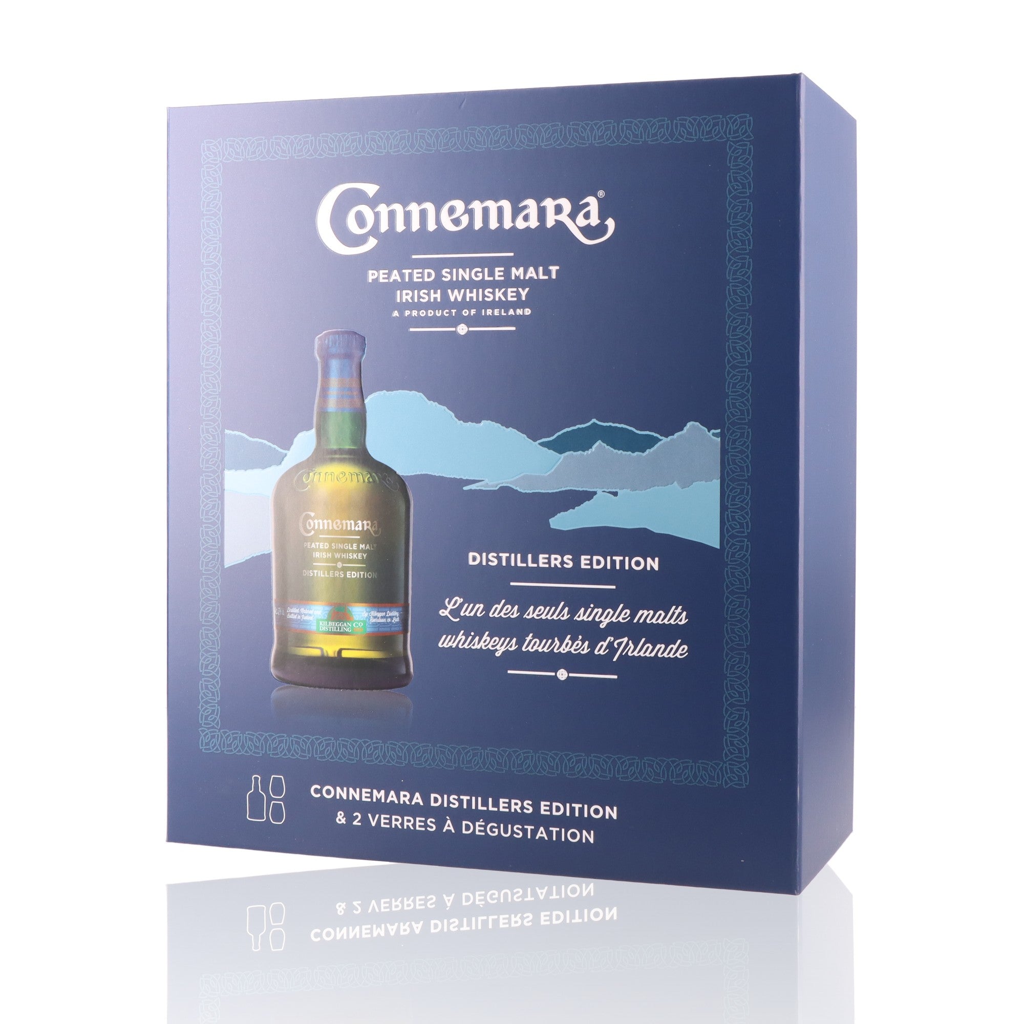 CONNEMARA - Coffret Distillers Edition + 2 Verres - 43%