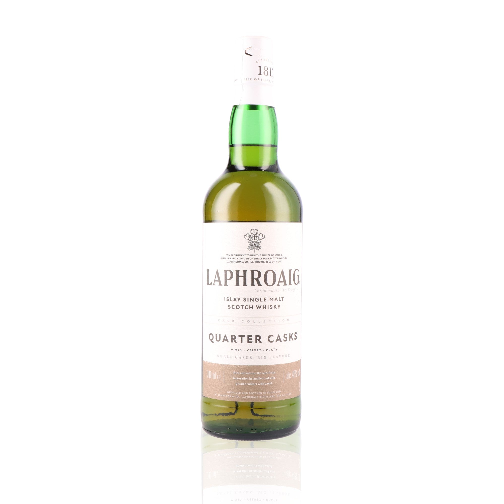 LAPHROAIG - Coffret Quarter Cask + 2 Verres - 48%
