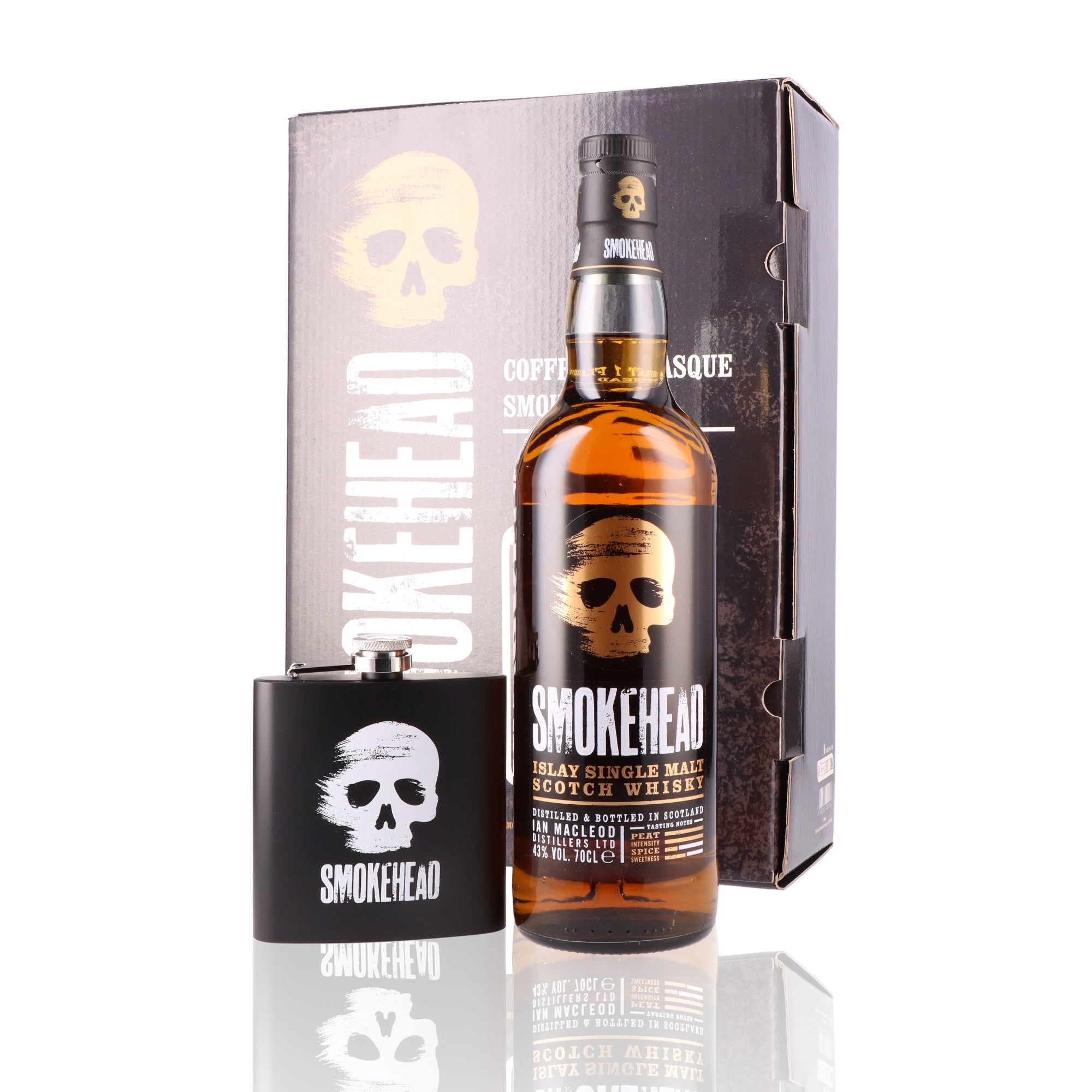 SMOKEHEAD - Coffret 1 Flasque - 43%