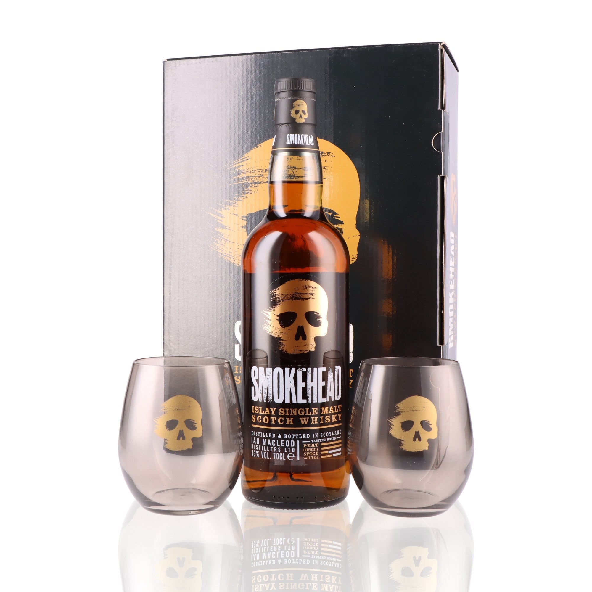 SMOKEHEAD - Coffret 2 Verres - 43%