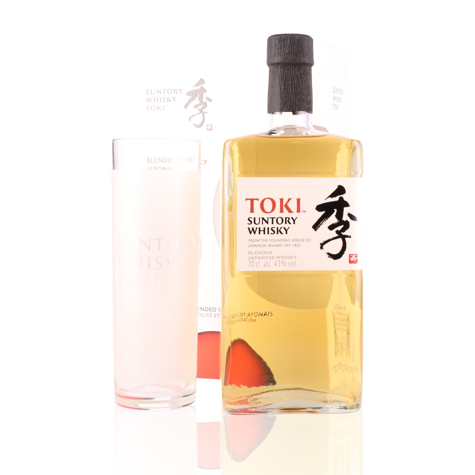 SUNTORY - Coffret Toki + 1 Verre - 43%