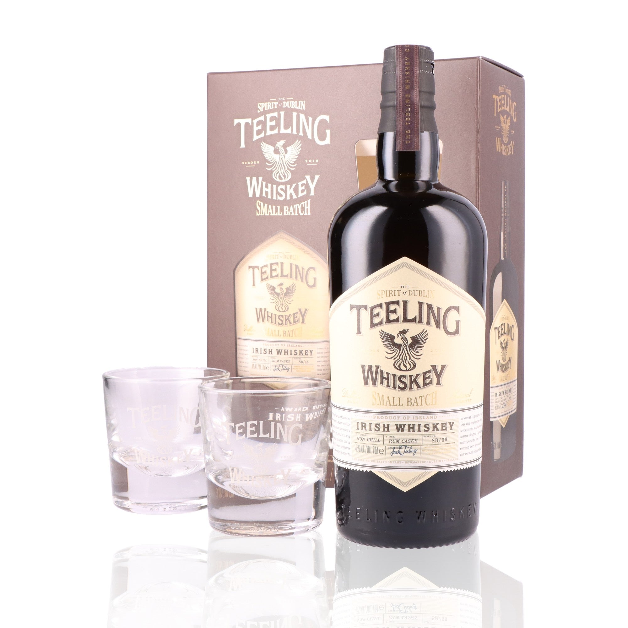 TEELING - Coffret Small Batch + 2 Verres - 46%
