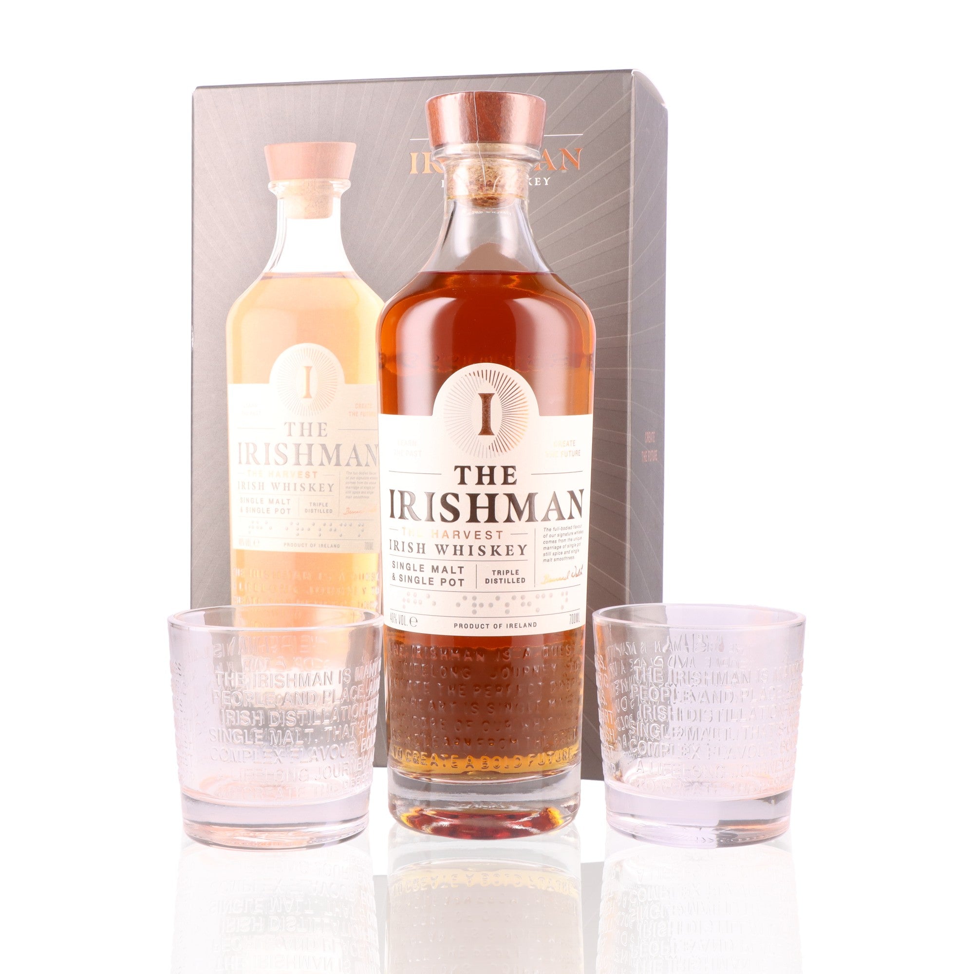 THE IRISHMAN - Coffret The Harvest + 2 Verres - 40%