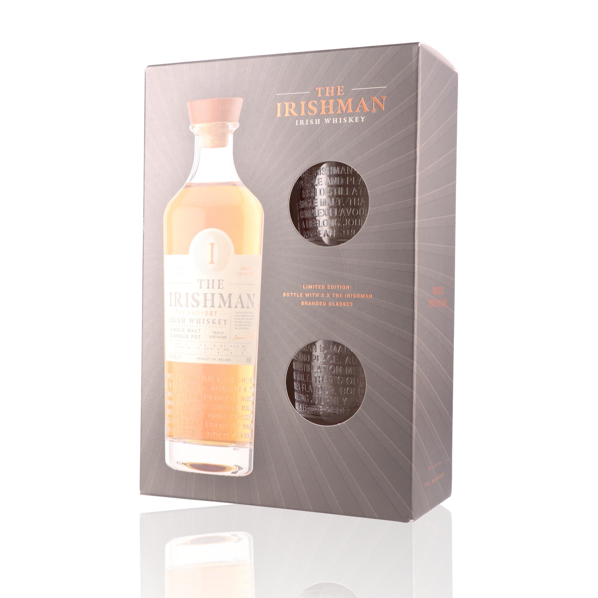 THE IRISHMAN - Coffret The Harvest + 2 Verres - 40%