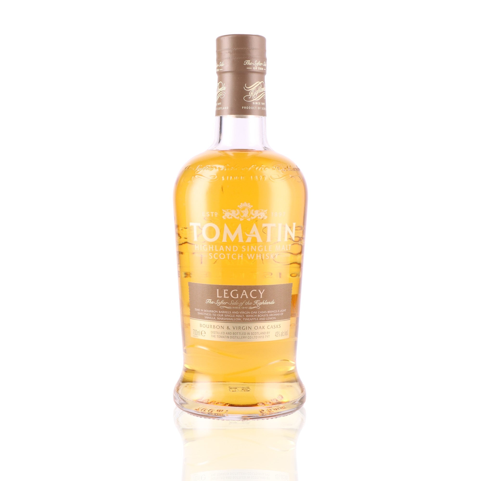 TOMATIN - Coffret Legacy + Pierres à Whisky - 43%
