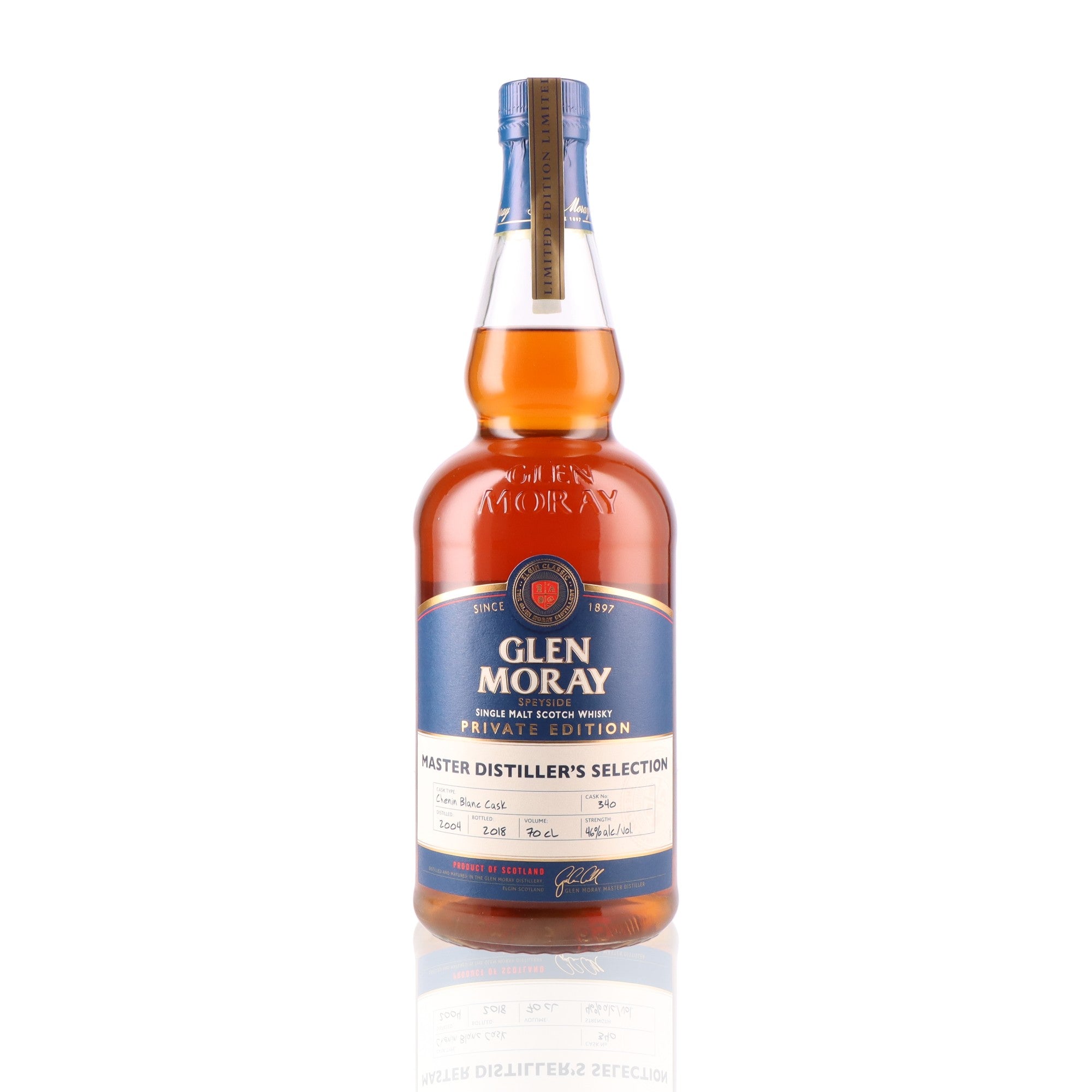 GLEN MORAY - Curiosity Private Cask Chenin 2004 - 46%
