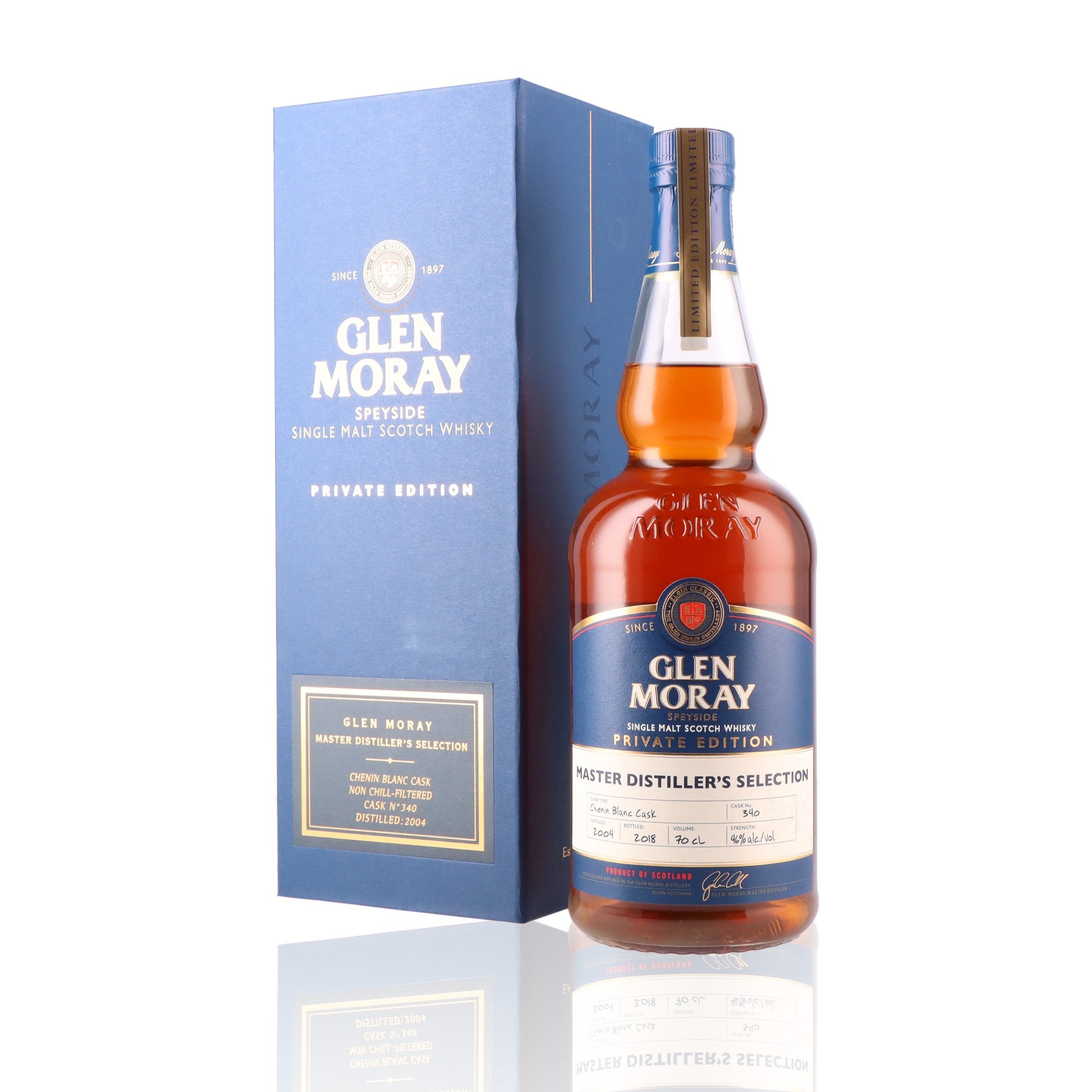 GLEN MORAY - Curiosity Private Cask Chenin 2004 - 46%