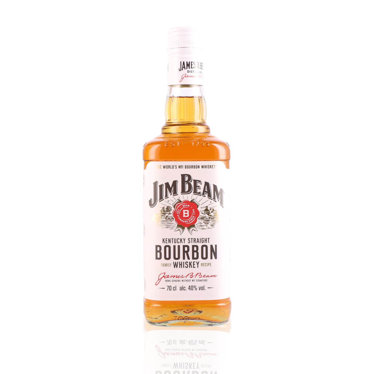 Bourbon Américain JIM BEAM White 40% – Whisky Paris