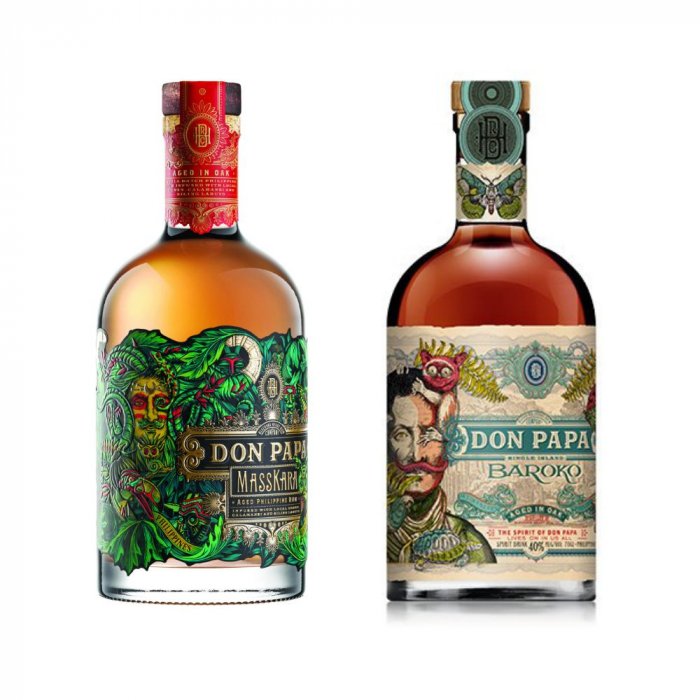 Quelle est la différence entre Don Papa Masskara et Baroko ?