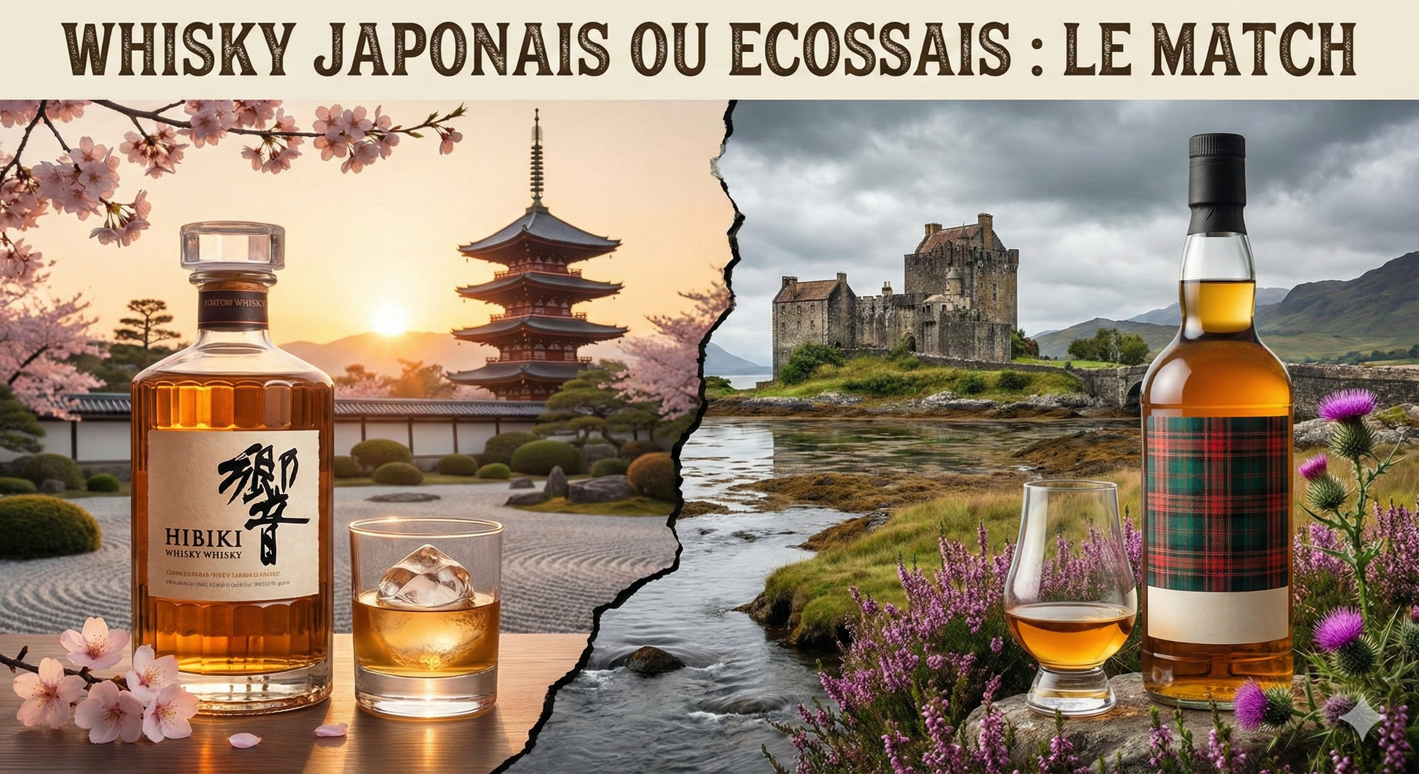 Whisky japonais ou Ecossais : le match
