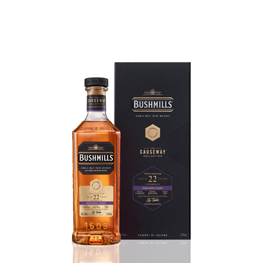 BUSHMILLS - Causeway 22 ans Mizunara - 53%