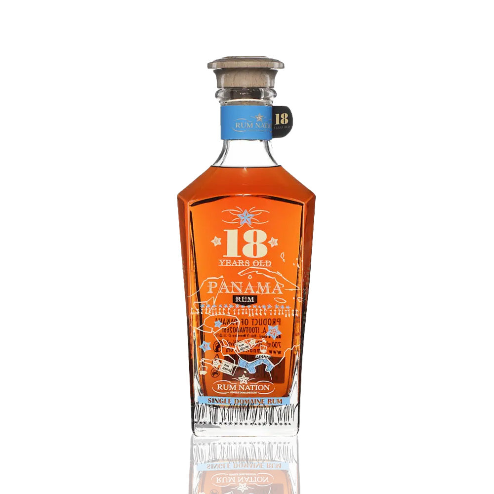 RUM NATION - 18 ans Panama Decanter - 40%