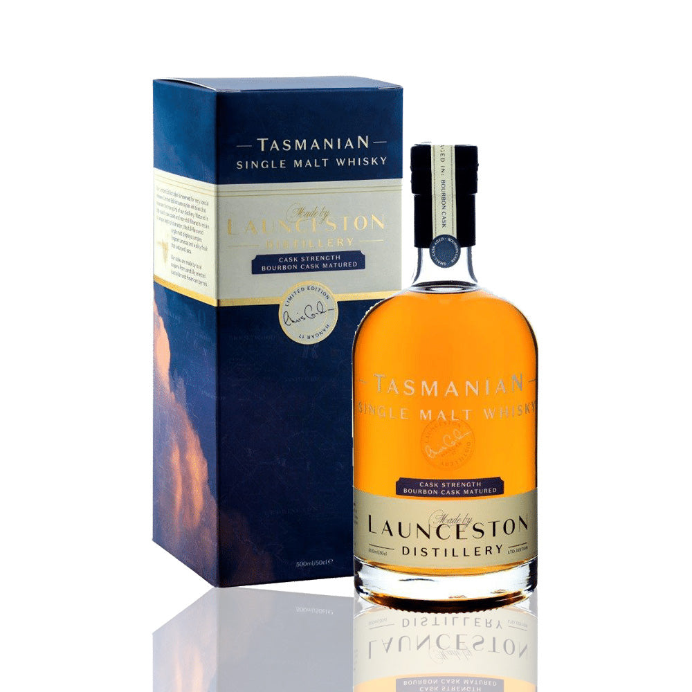 LAUNCESTON DISTILLERY - Bourbon Cask Matured Cask Strength Single Malt - 62.5%