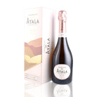 Une bouteille de champagne de la marque Ayala, de type rosé, nommée cuvée N°14.