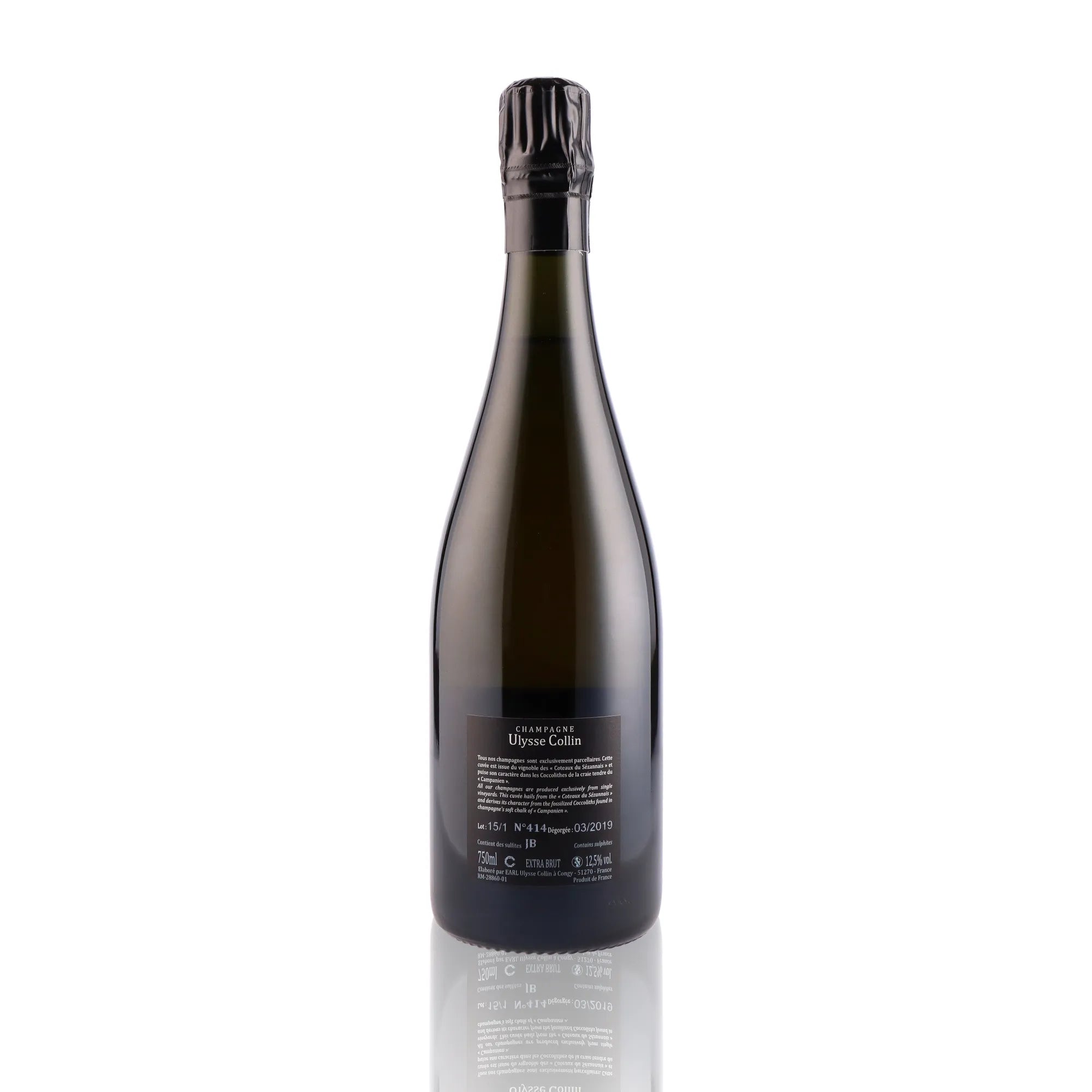 Champagne Blanc de Noirs Extra Brut Ulysse | Whisky Paris