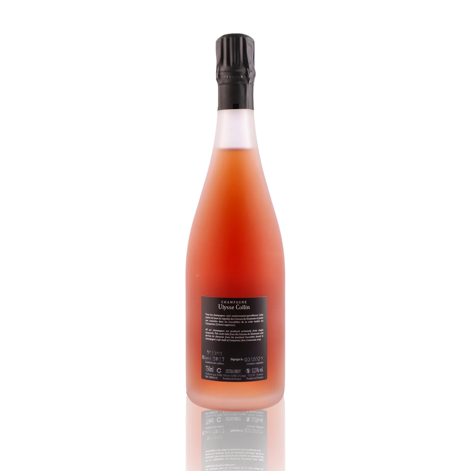 Champagne Rosé ULYSSE COLLIN Rosé de Saignée Les Maillons