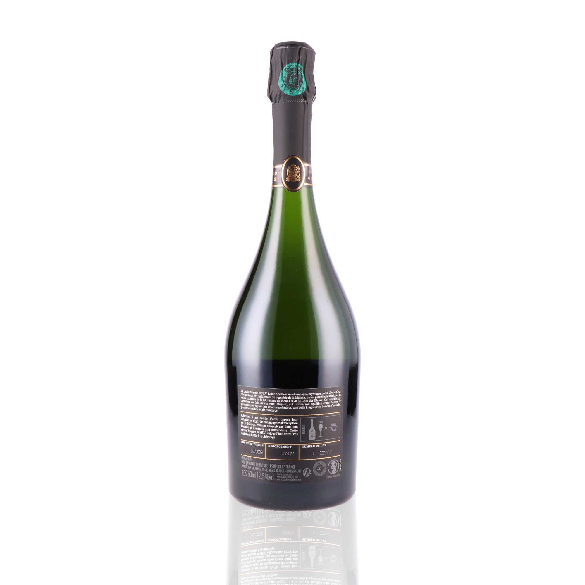 Champagne Brut MUMM Lalou 12,5% – Whisky Paris