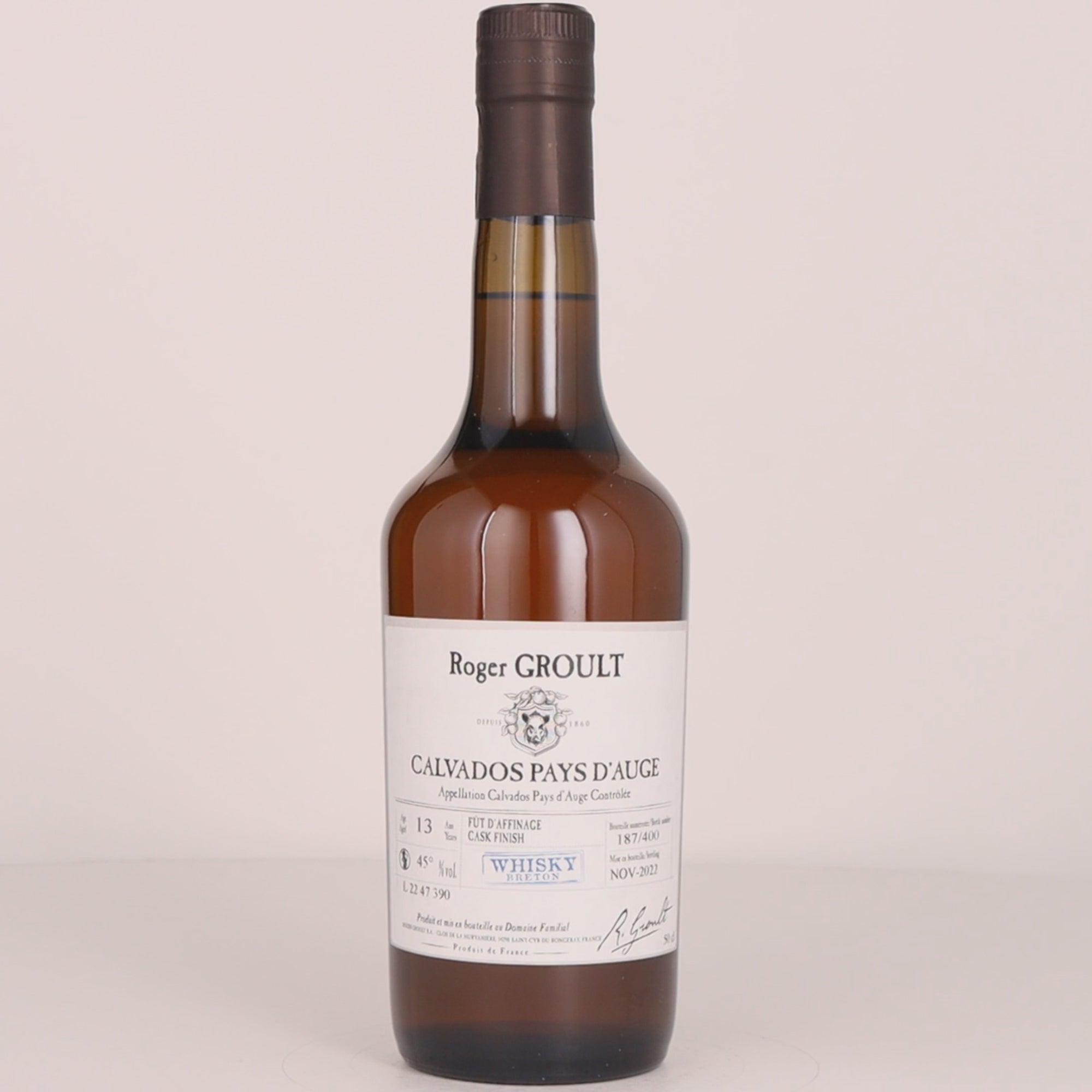 ロジェ グルー Roger Groult Calvados Calvados Réserve Ancestrale Roger Groult - Pays d'Auge AOC