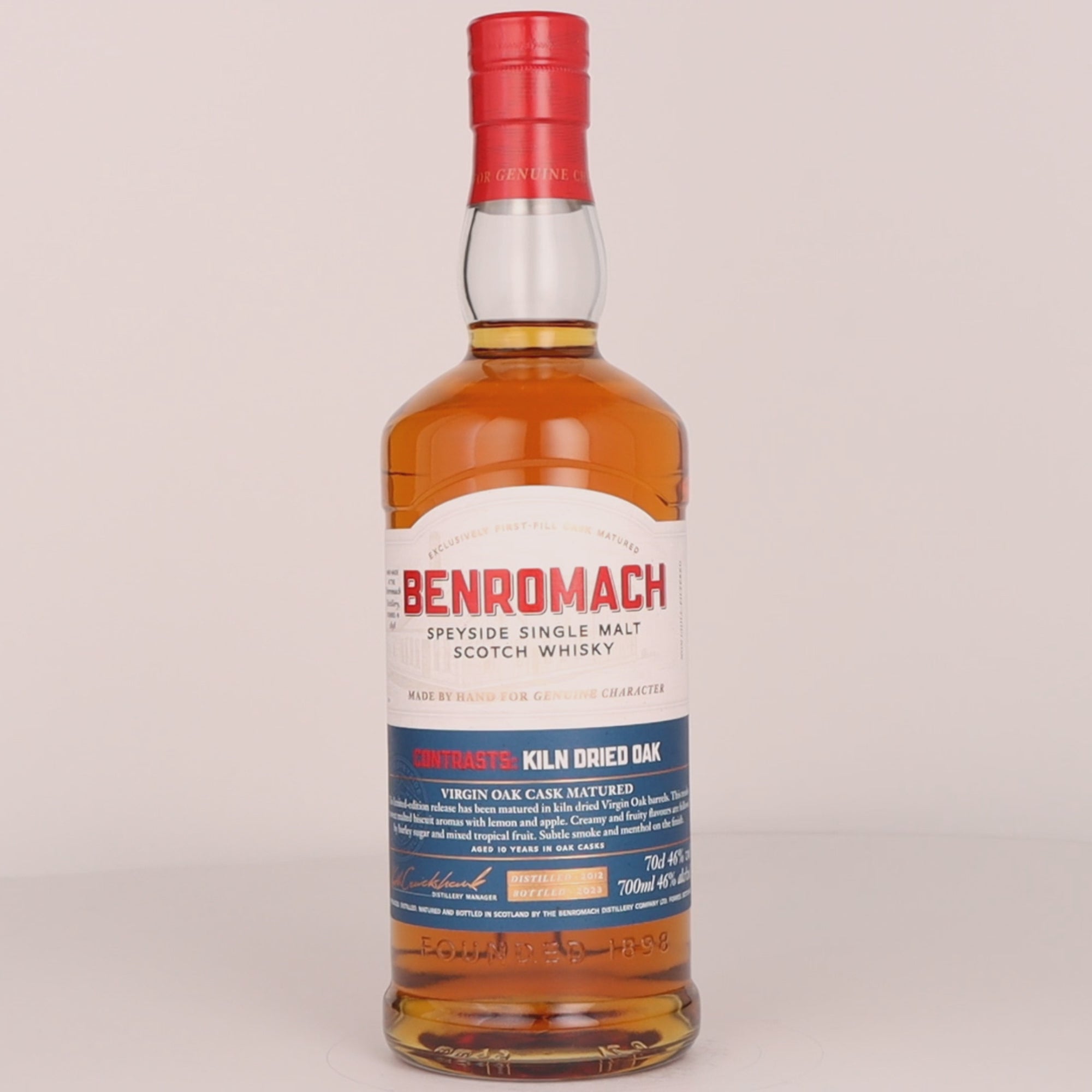 Scotch Whisky Single Malt BENROMACH Kiln Dried Oak 46% – Whisky Paris