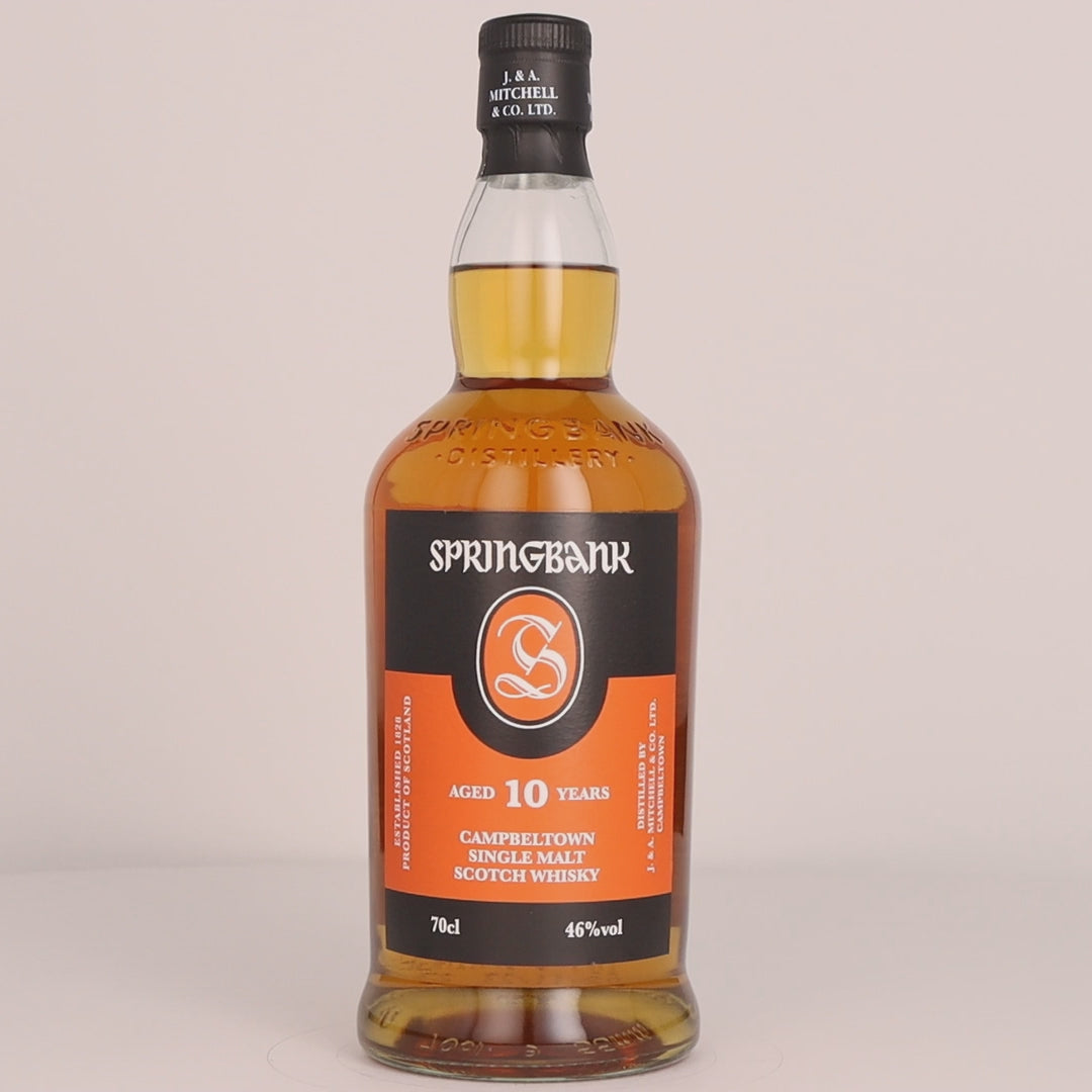 Scotch Whisky Single Malt SPRINGBANK 10 ans 46% – Whisky Paris