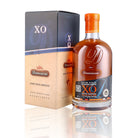 Une bouteille de rhum vieux, de la marque Damoiseau, nommée XO.