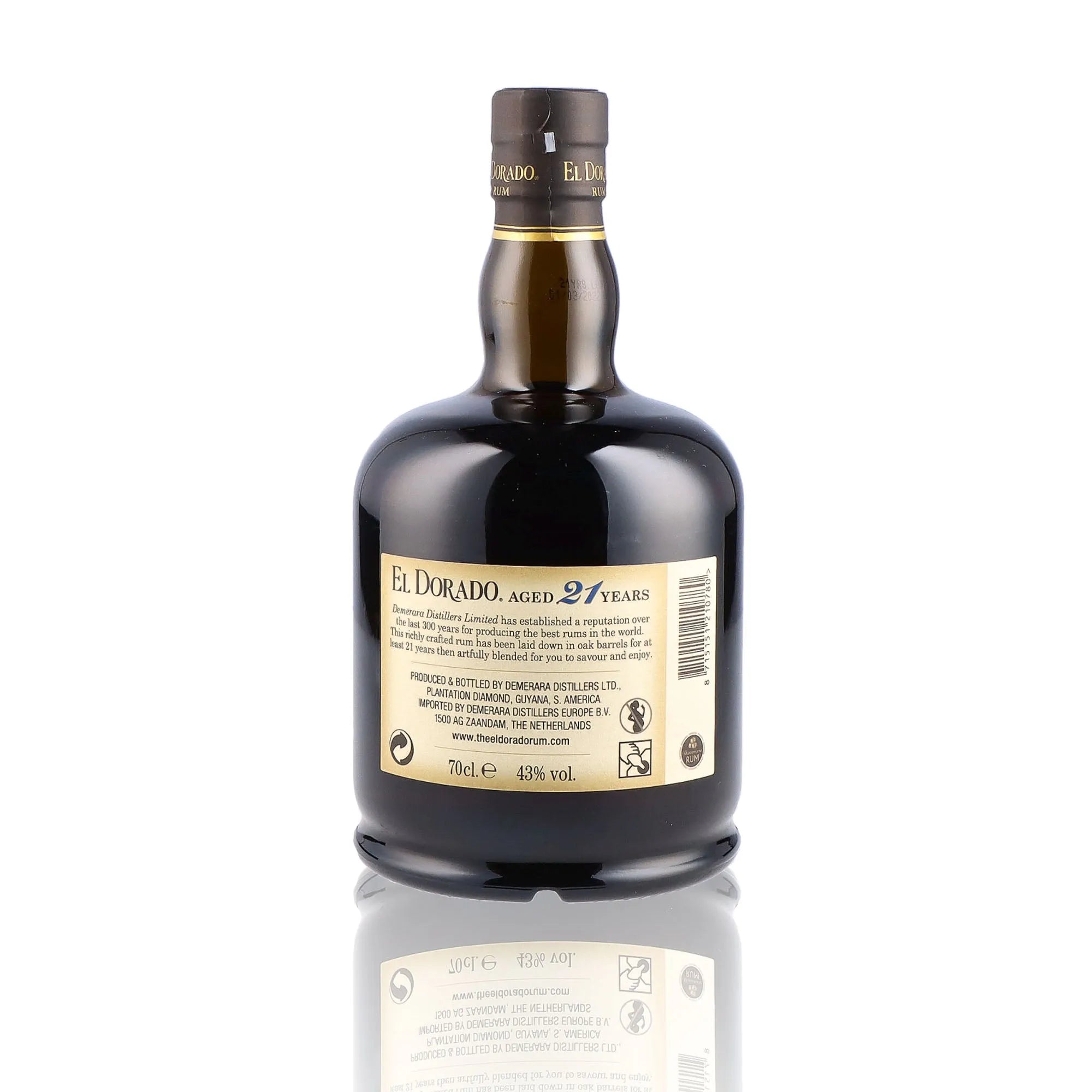 EL DORADO - 21 ans - 43% – Whisky Paris