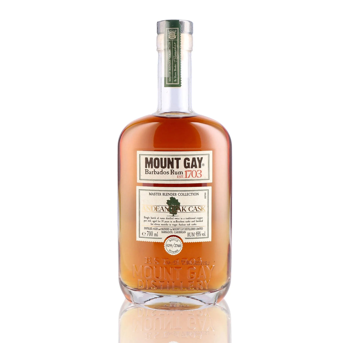 MOUNT GAY - Andean Oak Cask - 48%