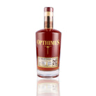 Une bouteille de rhum vieux, de la marque Opthimus, 21 ans d'âge.