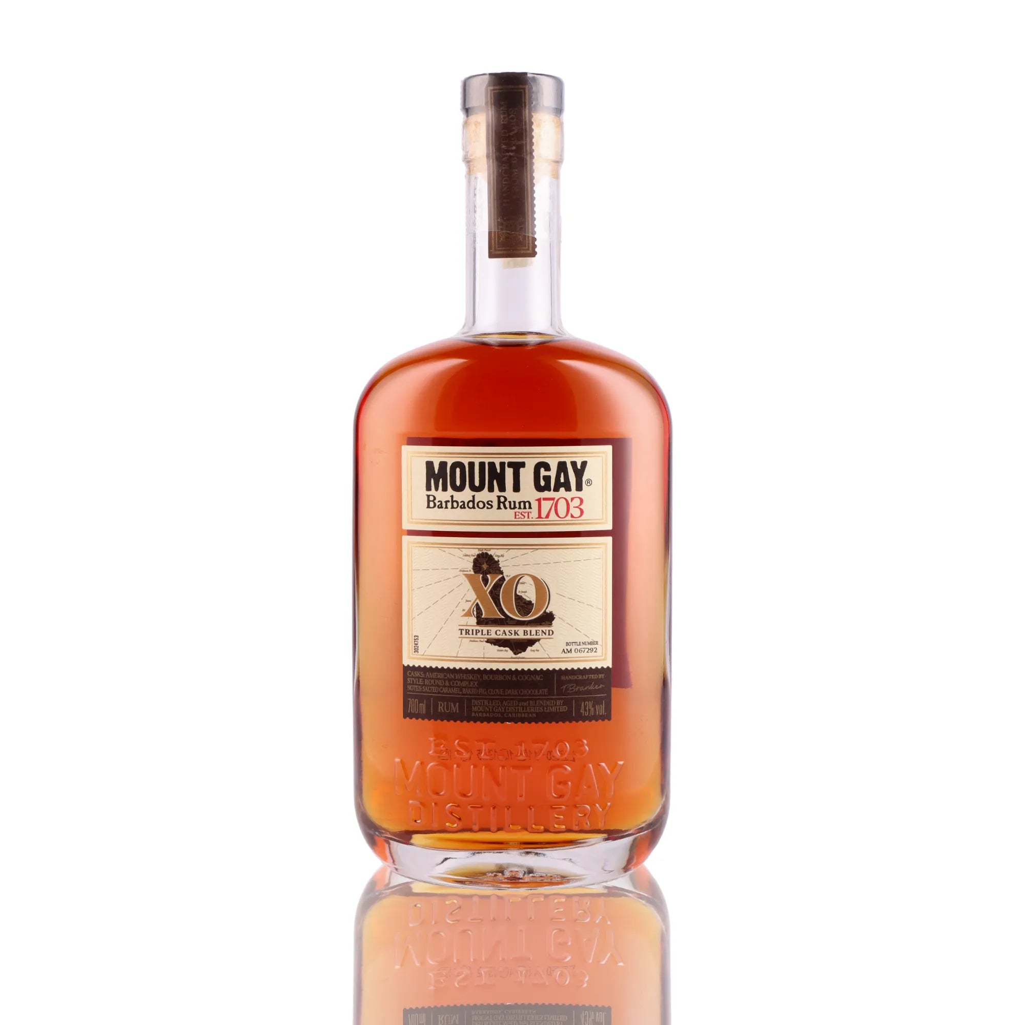 MOUNT GAY - XO Triple Cask - 43%