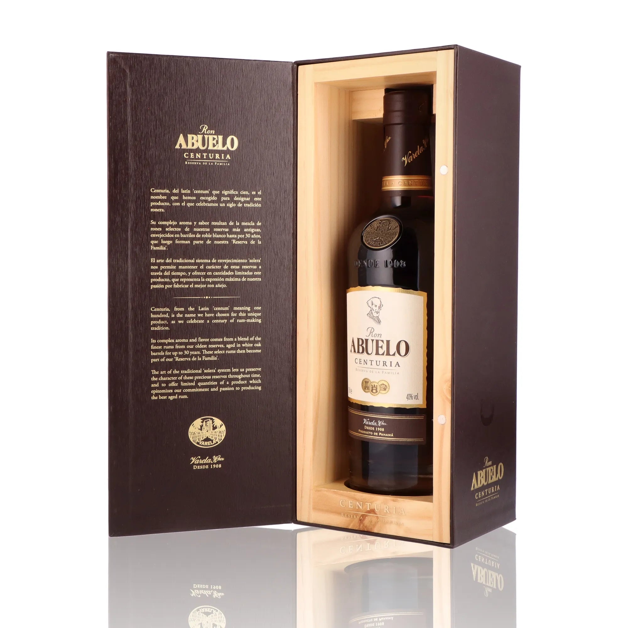 Rhum Vieux ABUELO Centuria 40% – Whisky Paris