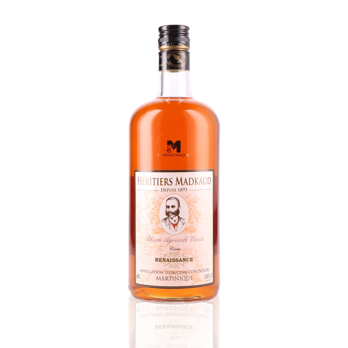 Rhum Agricole HERITIERS MADKAUD Cuvée Renaissance 1L 40% – Whisky Paris