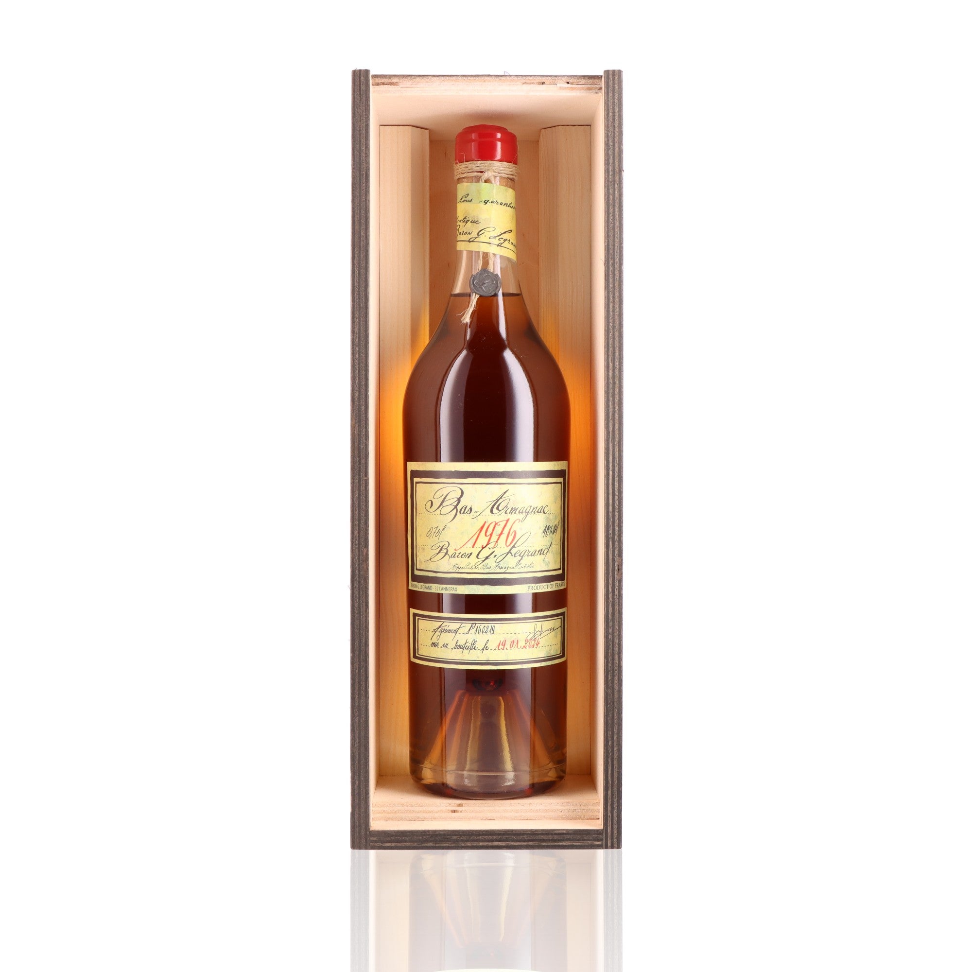 ブランデー BARON GASTON LEGRAND Bas-Armagnac 1972 Baron Gaston Legrand Bas-Armagnac Pansue 1972 2L Armagnac | FineStore