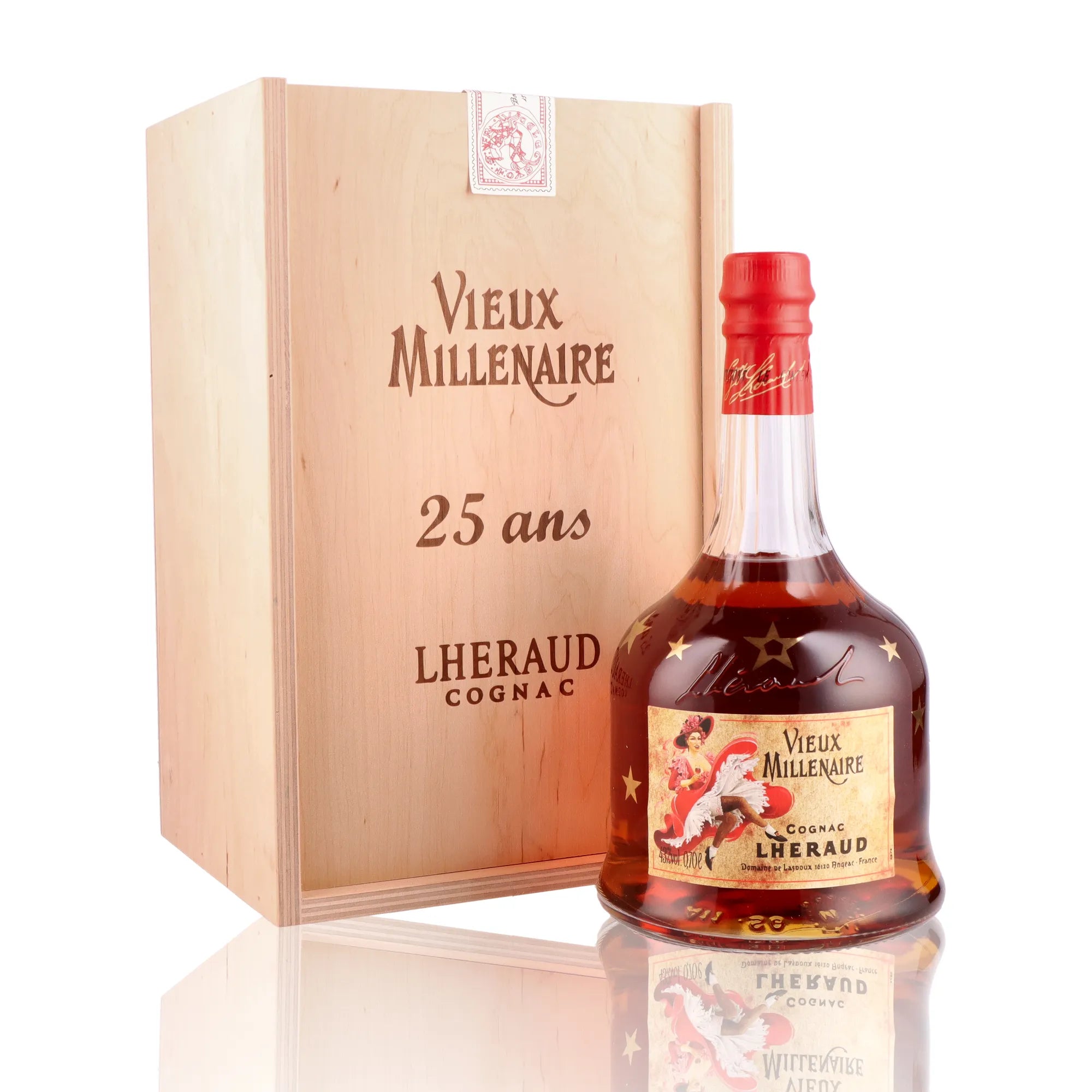 ブランデー VIEUX MLLLENAIRE COGNAC LHERAUD Cognac LHERAUD ブランデー VIEUX MLLLENAIRE COGNAC LHERAUD Cognac LHERAUD