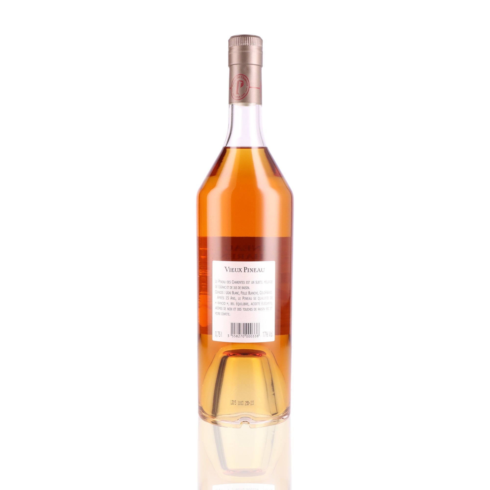 Cognac LHERAUD Pineau des Charentes Vieux Pineau 17