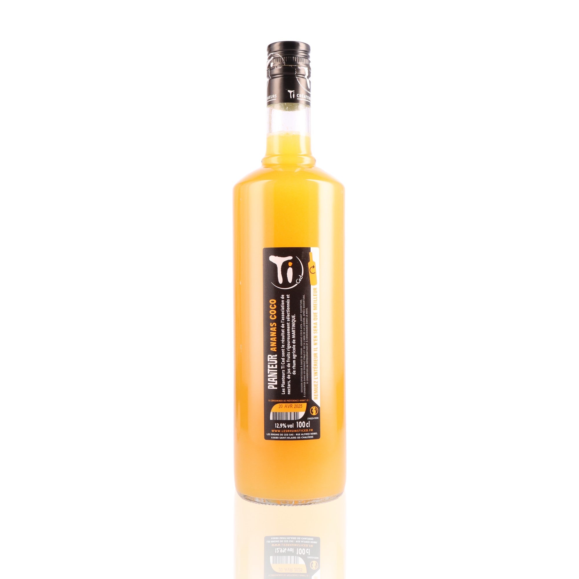 LES RHUMS DE CED' - Planteur Ananas Coco - 12,9%