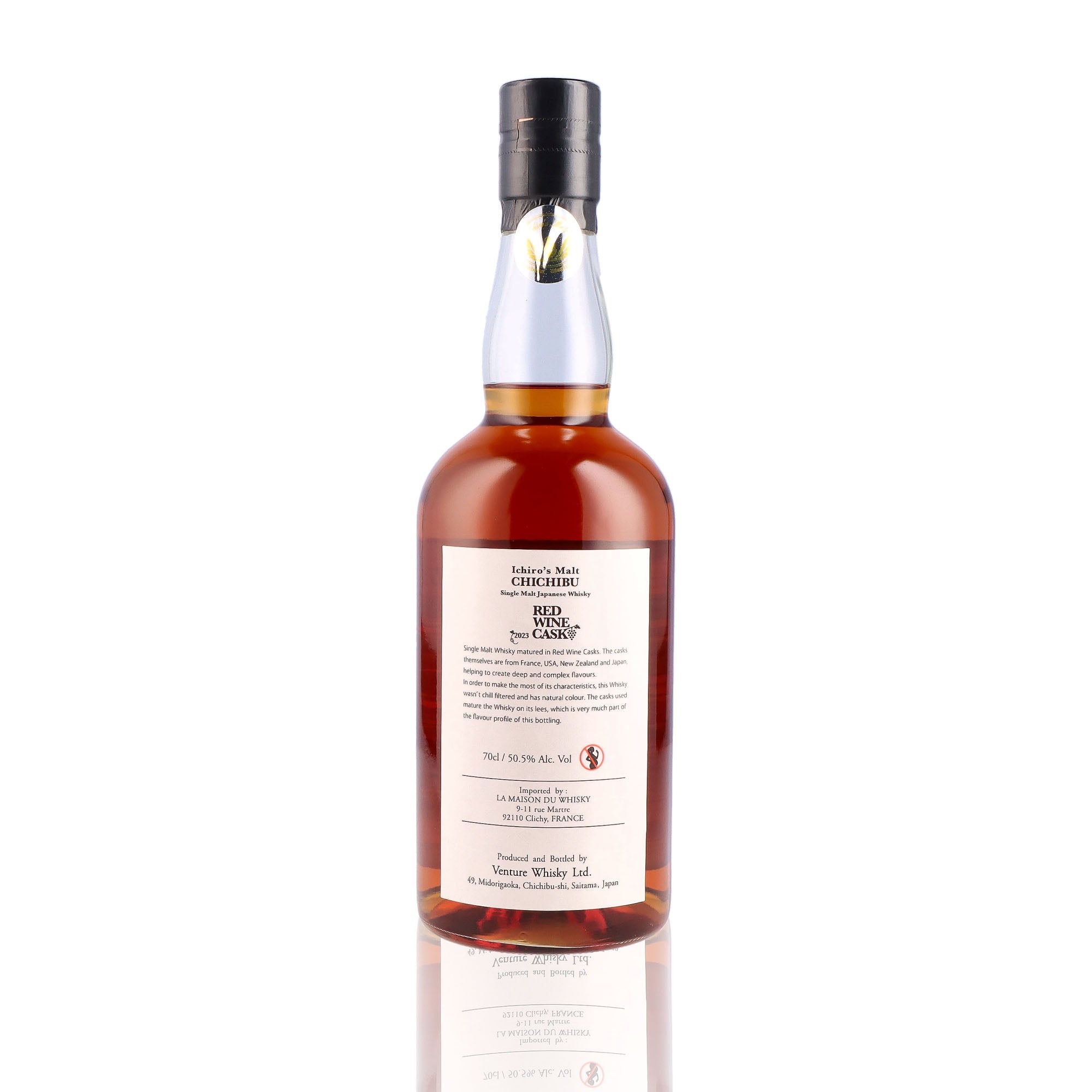 2023 Ichiro's Malt Chichibu Red Wine Cask Single Malt