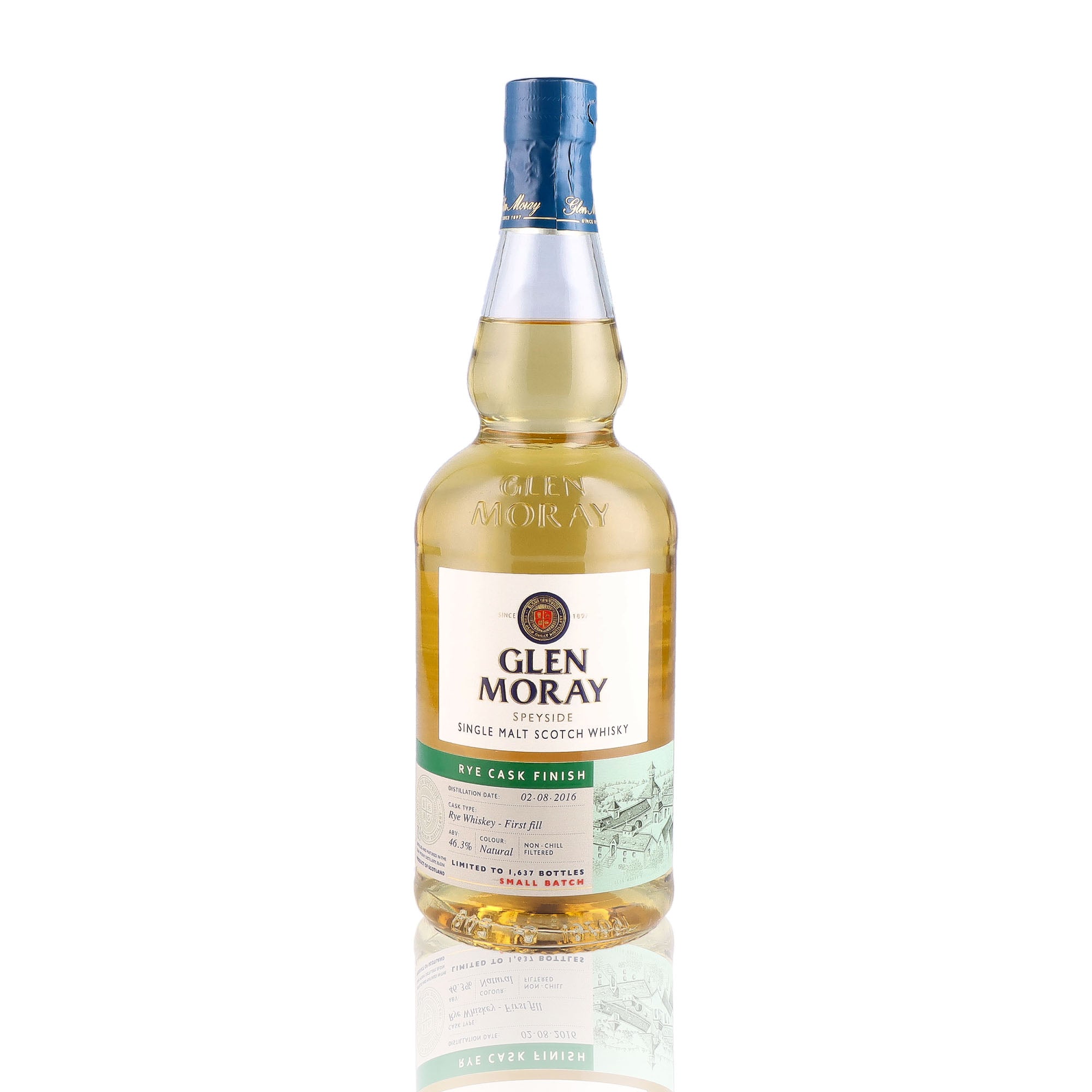 GLEN MORAY - Curiosity Rye Cask Finish - 46,3%