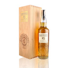 Une bouteille de Scotch Whisky Single Malt de la marque Glen Scotia, 25 ans d'âge.